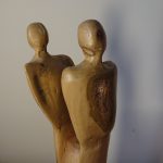 Sculpture nommée Couple